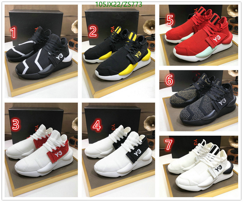 Women Shoes-Y-3, Code: ZS773,$: 105USD