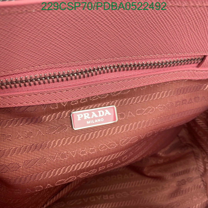 Prada Bag-(Mirror)-Handbag-,Code: PDBA0522492,$: 229USD