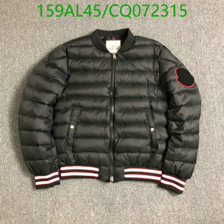 Down jacket Men-Moncler, Code: CQ072315,$: 159USD