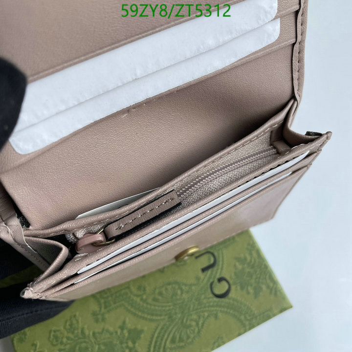 Gucci Bag-(4A)-Wallet-,Code: ZT5312,$: 59USD