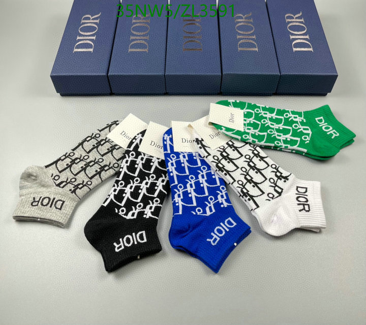 Sock-Dior,Code: ZL3591,$: 35USD