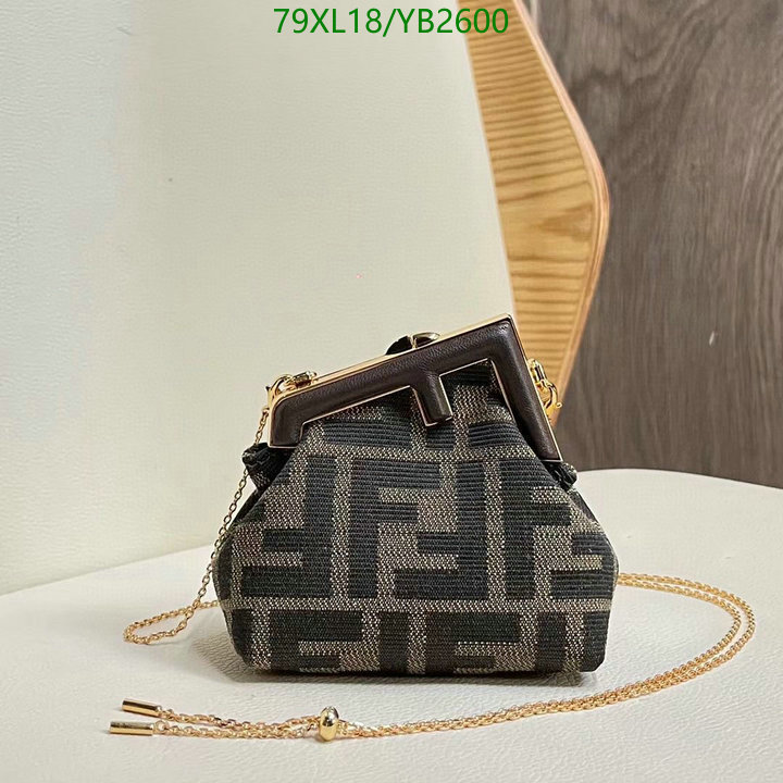 Fendi Bag-(4A)-First Series-,Code: YB2600,$: 79USD