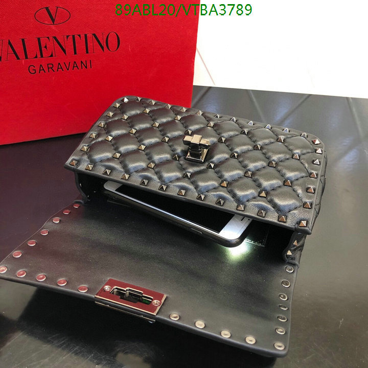 Valentino Bag-(4A)-Rockstud Spike-,Code: VTBA3789,$: 89USD