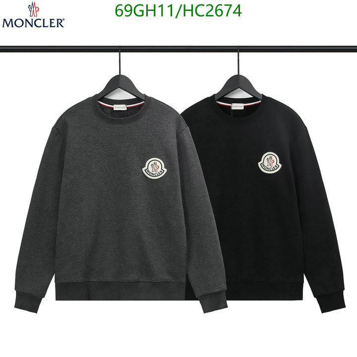Clothing-Moncler, Code: HC2674,$: 69USD