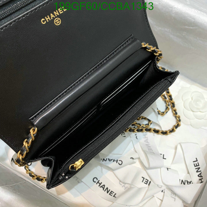 Chanel Bags -(Mirror)-Diagonal-,Code: CCBA1343,$: 199USD