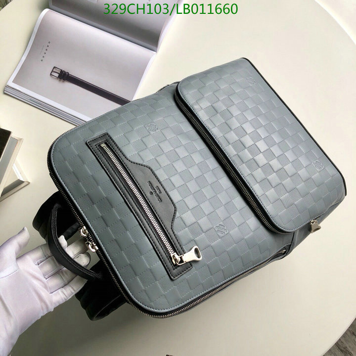 LV Bags-(Mirror)-Backpack-,Code: LB011660,$:329USD