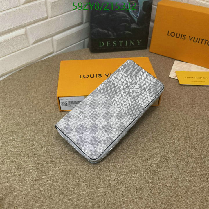 LV Bags-(4A)-Wallet-,Code: ZT5332,$: 59USD