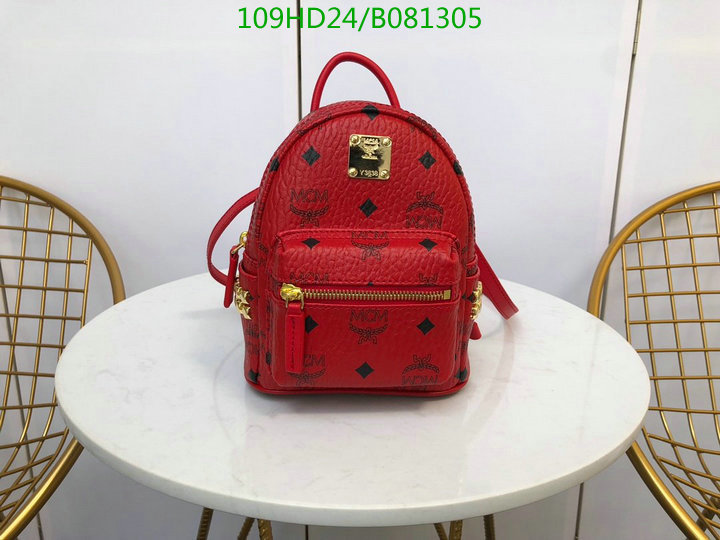 MCM Bag-(Mirror)-Backpack-,Code: B081305,$: 109USD