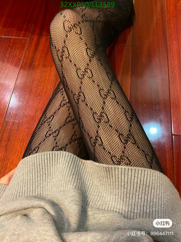 Pantyhose Stockings-Gucci, Code: LL3589,$: 32USD