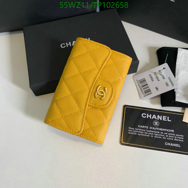 Chanel Bags ( 4A )-Wallet-,Code: TP102658,$: 55USD