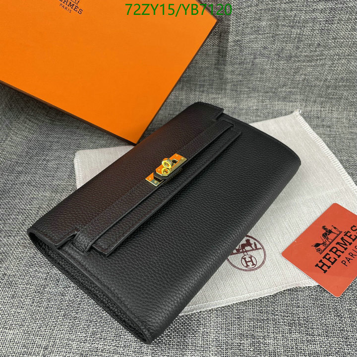 Hermes Bag-(4A)-Clutch-,Code: YB7120,$: 72USD