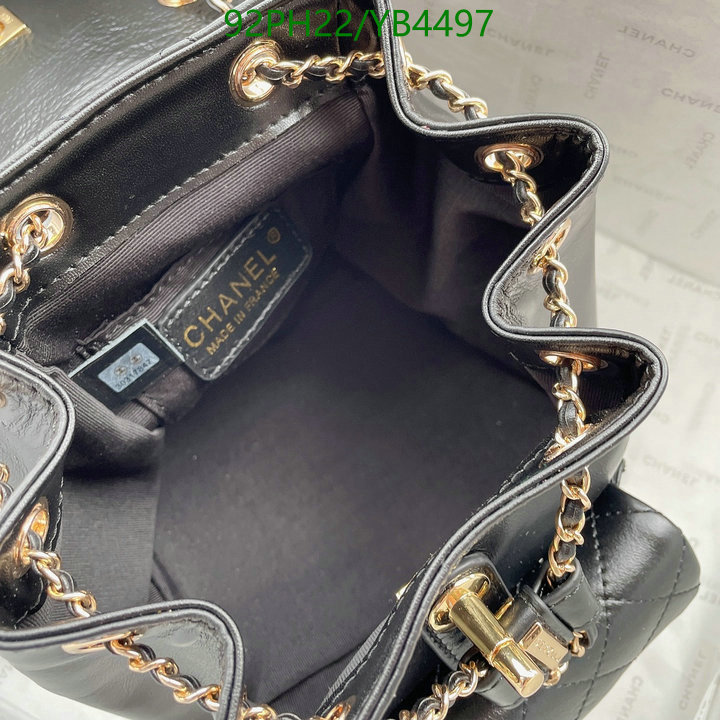 Chanel Bags ( 4A )-Backpack-,Code: YB4497,$: 92USD