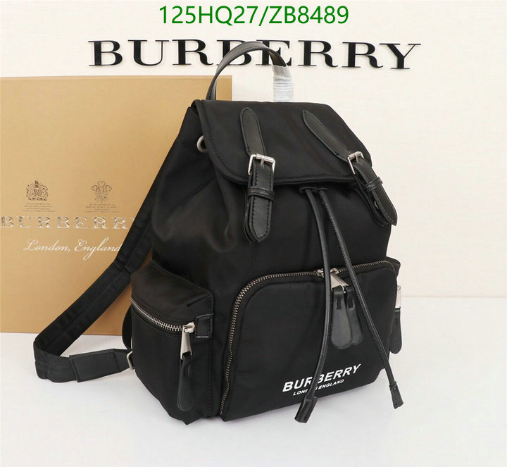 Burberry Bag-(4A)-Backpack-,Code: ZB8489,$: 125USD