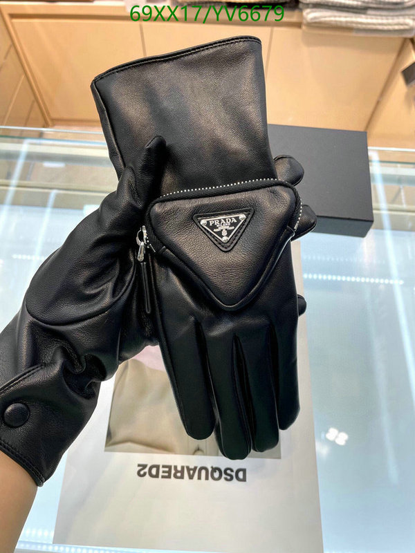 Gloves-Prada, Code: YV6679,$: 69USD