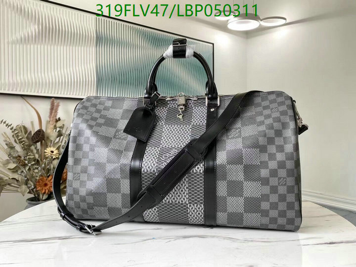 LV Bags-(Mirror)-Keepall BandouliRe 45-50-,Code: LBP050311,$: 319USD