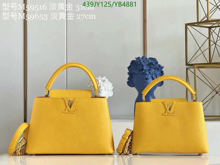 LV Bags-(Mirror)-Handbag-,Code: YB4881,
