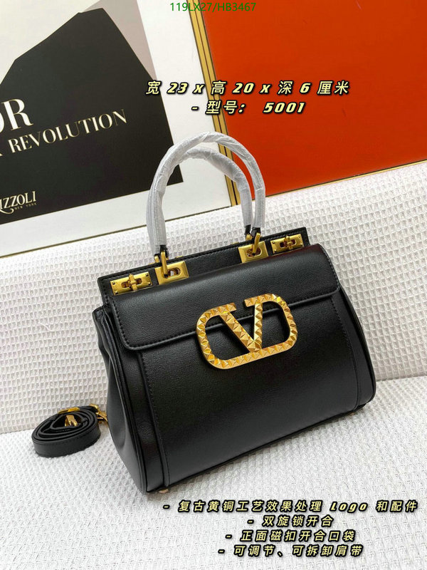 Valentino Bag-(4A)-Diagonal-,Code: HB3467,$: 119USD