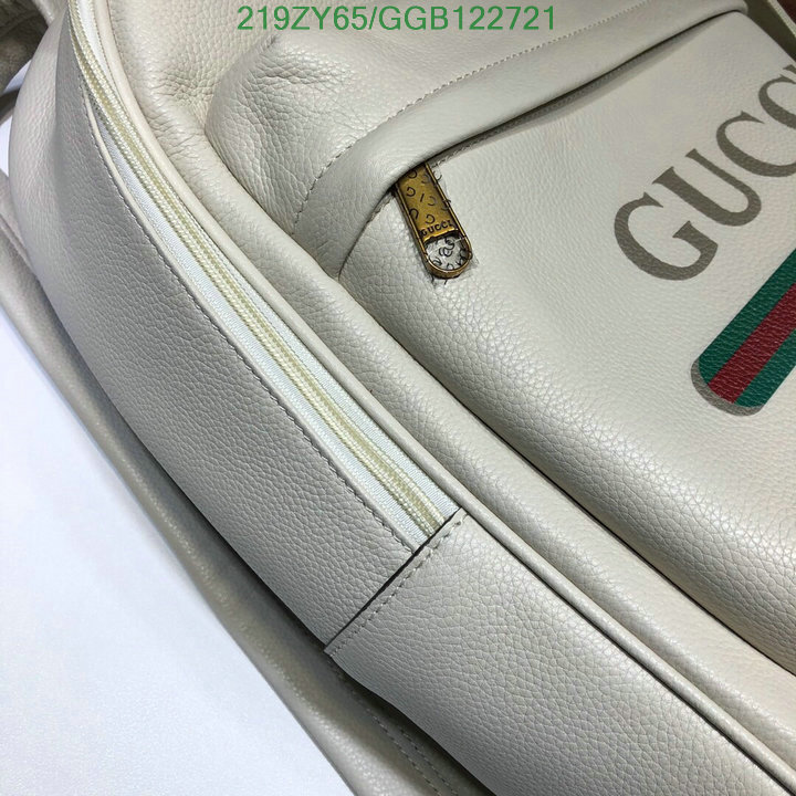 Gucci Bag-(Mirror)-Backpack-,Code: GGB122721,$:219USD