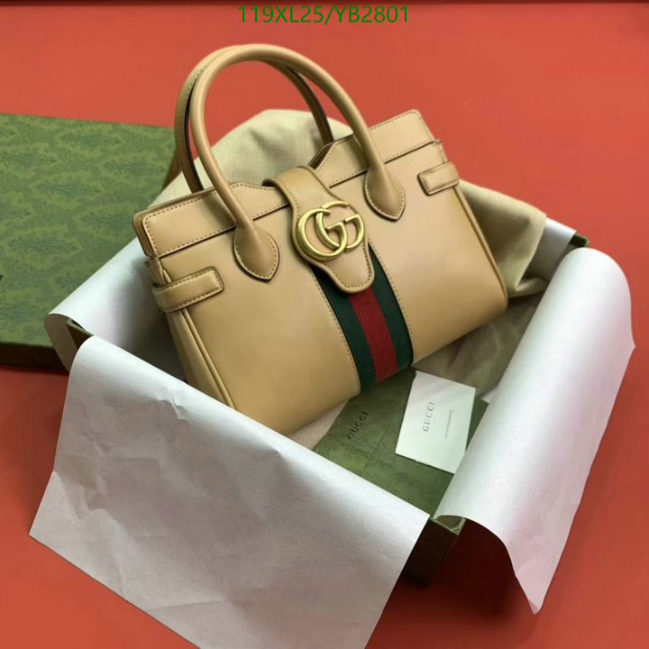 Gucci Bag-(4A)-Diagonal-,Code: YB2801,$: 119USD