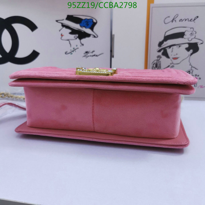 Chanel Bags ( 4A )-Le Boy,Code: CCBA2798,$: 95USD