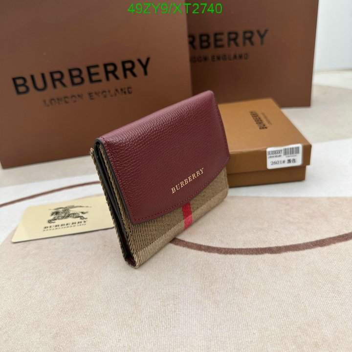 Burberry Bag-(4A)-Wallet-,Code: XT2740,$: 49USD