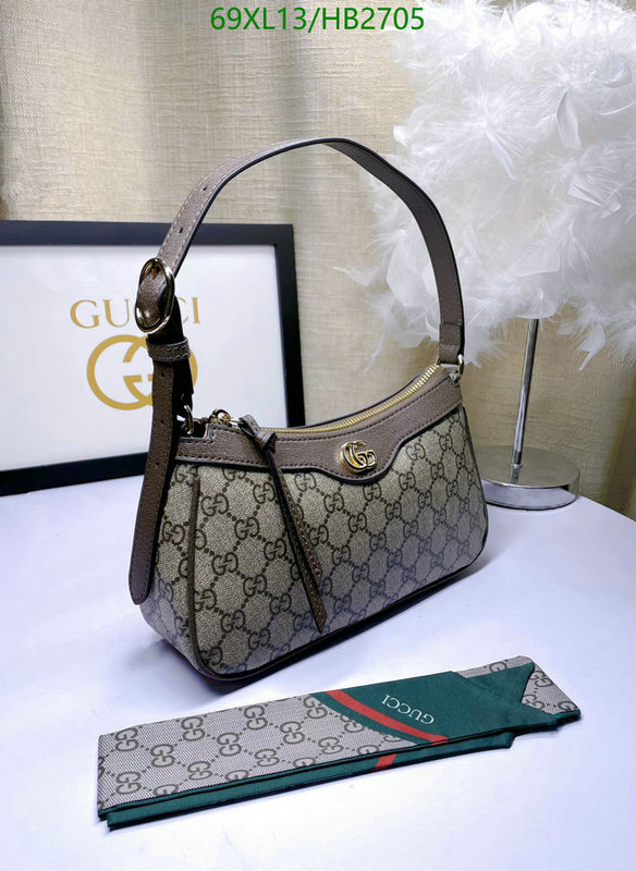 Gucci Bag-(4A)-Handbag-,Code: HB2705,$: 69USD