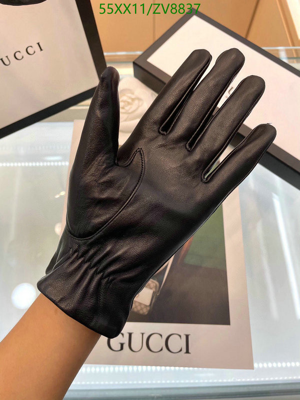 Gloves-Gucci, Code: ZV8837,$: 55USD