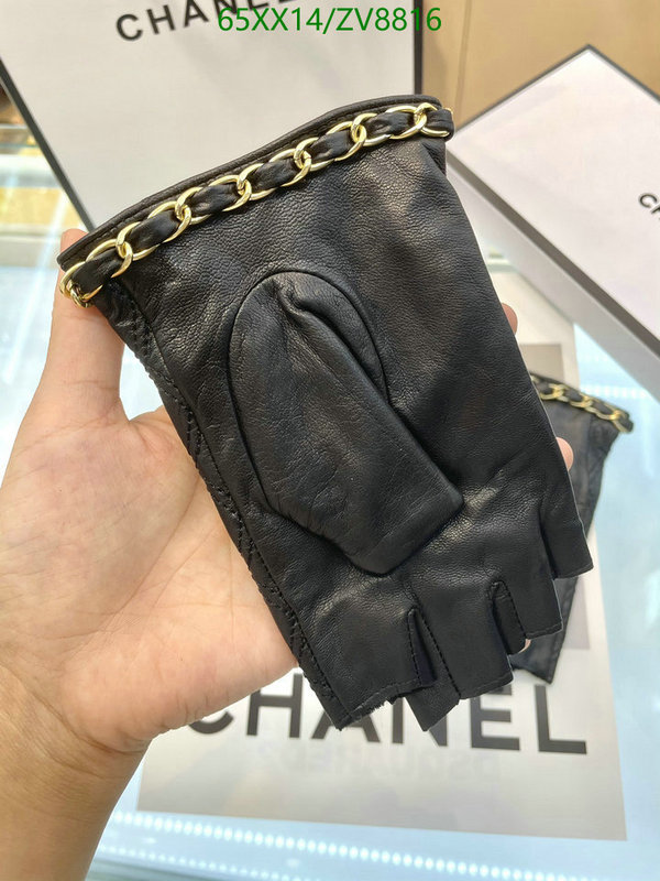 Gloves-Chanel, Code: ZV8816,$: 65USD