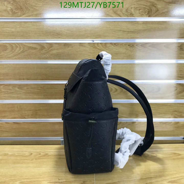 LV Bags-(4A)-Backpack-,Code: YB7571,$: 129USD