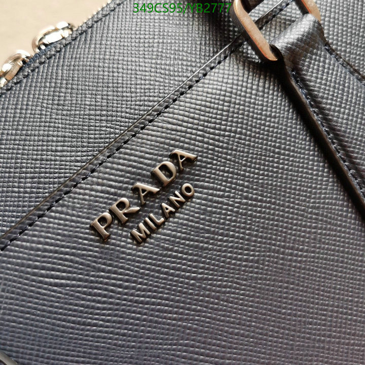 Prada Bag-(Mirror)-Handbag-,Code: YB2777,$: 349USD