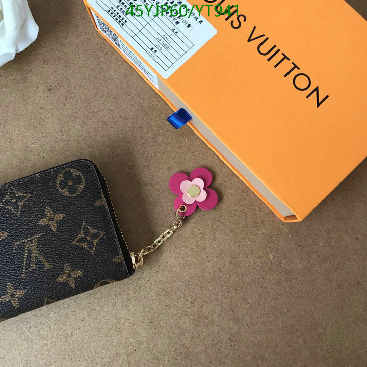 LV Bags-(Mirror)-Wallet-,Code: YT941,$: 45USD