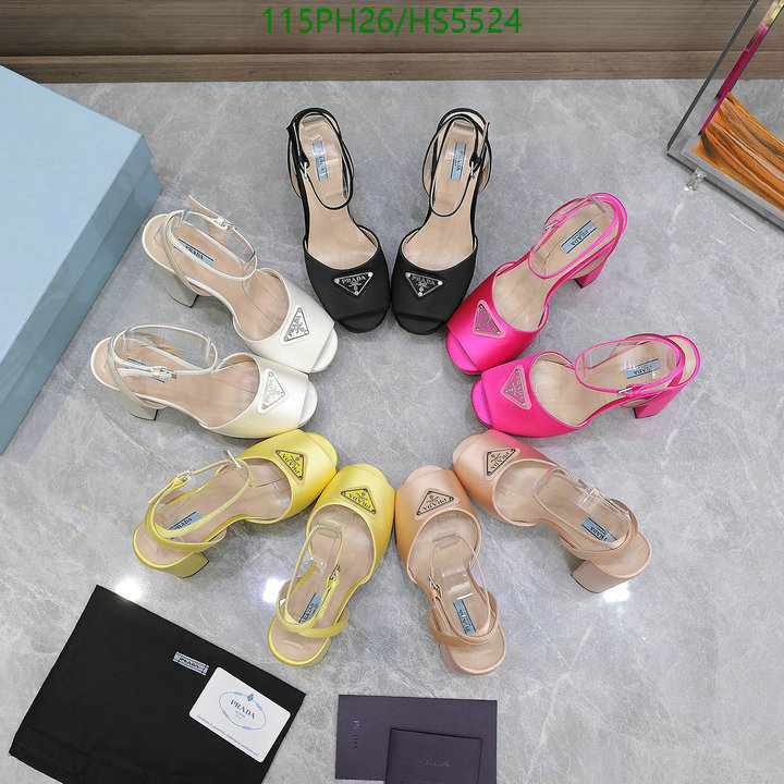 Women Shoes-Prada, Code: HS5524,$: 115USD