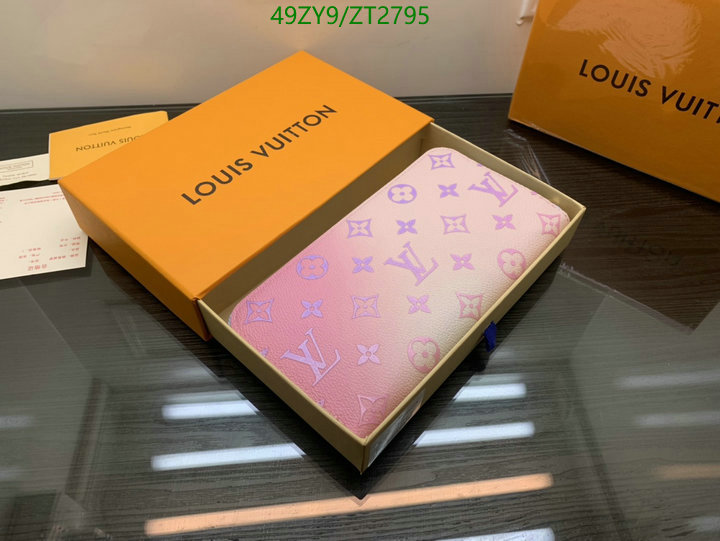 LV Bags-(4A)-Wallet-,Code: ZT2795,$: 49USD