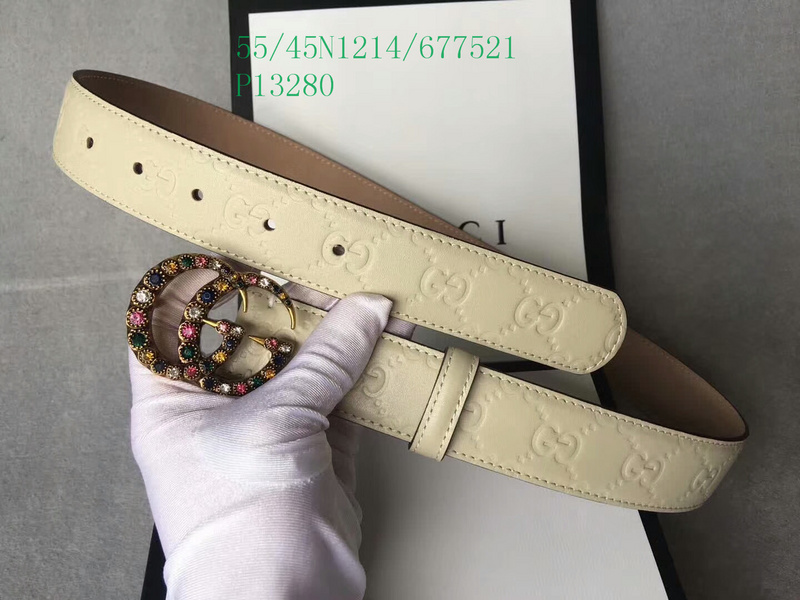 Belts-Gucci, Code： GGP010414,$: 55USD