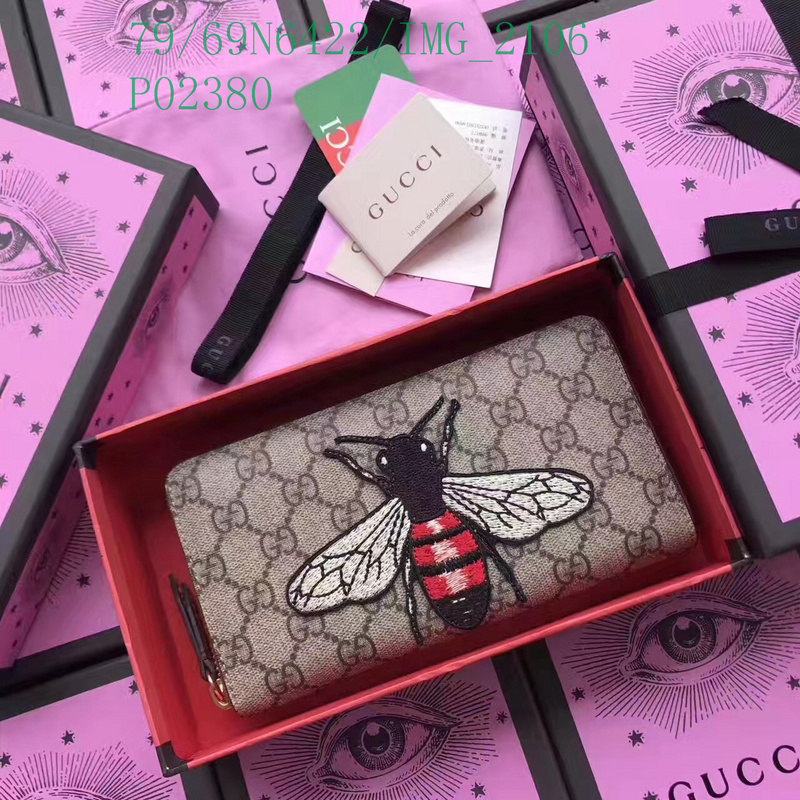 Gucci Bag-(Mirror)-Wallet-,Code: GGB112733,$: 79USD