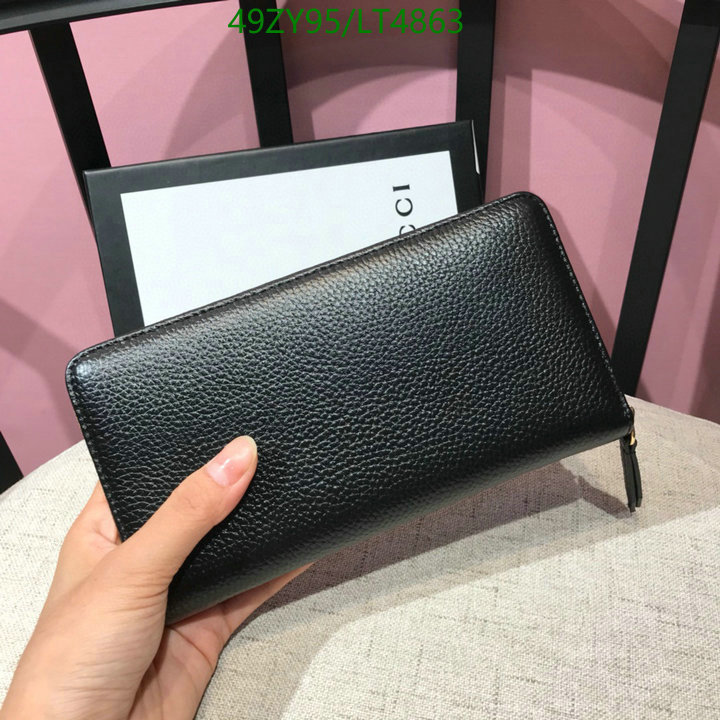 Gucci Bag-(4A)-Wallet-,Code: LT4863,$: 49USD