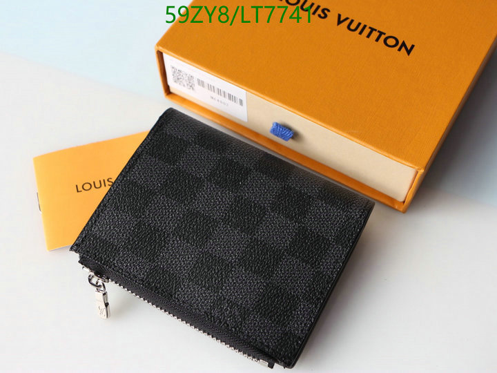 LV Bags-(4A)-Wallet-,Code: LT7741,$: 59USD