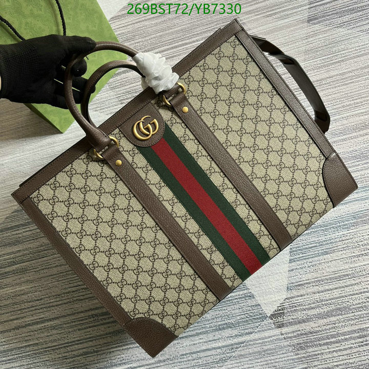 Gucci Bag-(Mirror)-Handbag-,Code: YB7330,$: 269USD