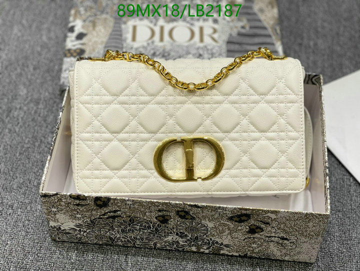 Dior Bags-(4A)-Caro-,Code: LB2187,$: 89USD