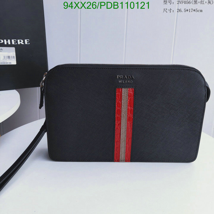 Prada Bag-(Mirror)-Clutch-,Code: PDB110121,$:94USD