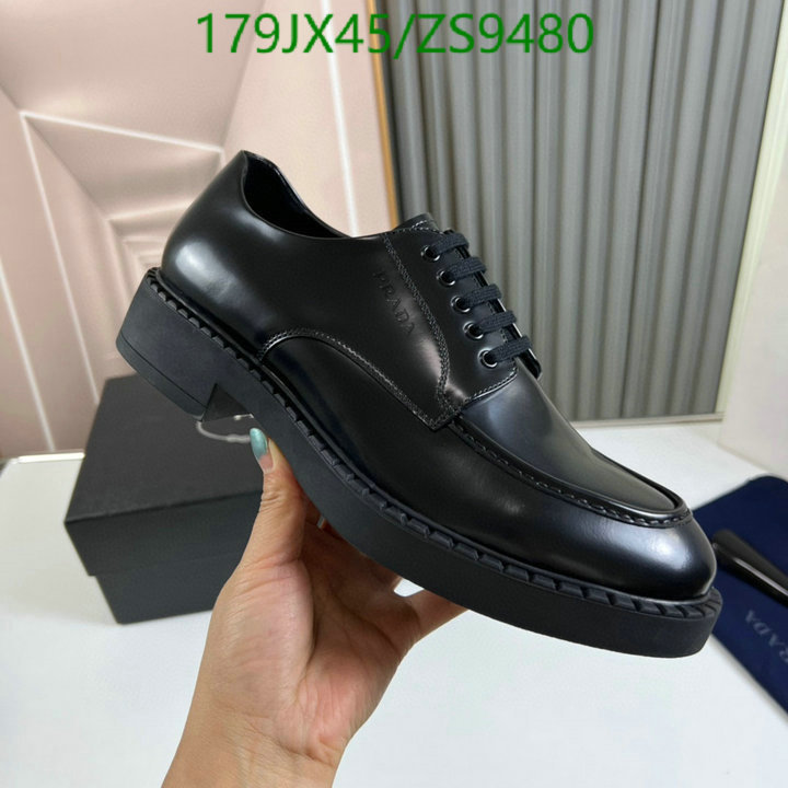 Men shoes-Prada, Code: ZS9480,$: 179USD