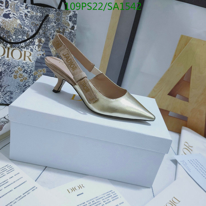 Women Shoes-Dior,Code: SA1542,$: 109USD