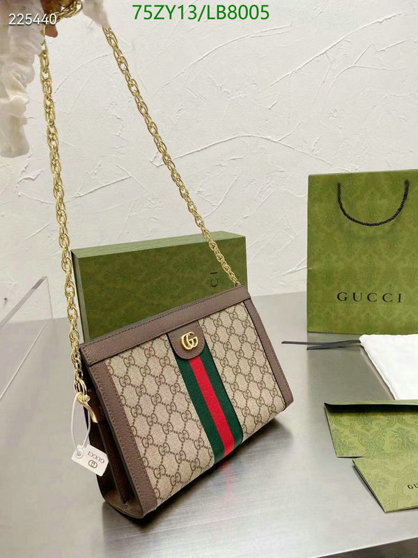 Gucci Bag-(4A)-Ophidia-G,Code: LB8005,$: 75USD