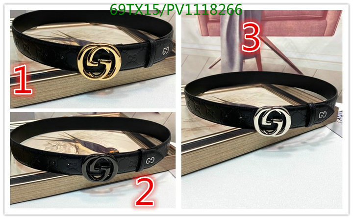 Belts-Gucci, Code: PV1118266,$:69USD