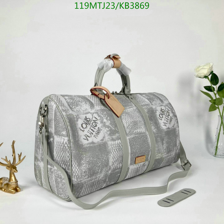 LV Bags-(4A)-Keepall BandouliRe 45-50-,Code: KB3869,$: 119USD