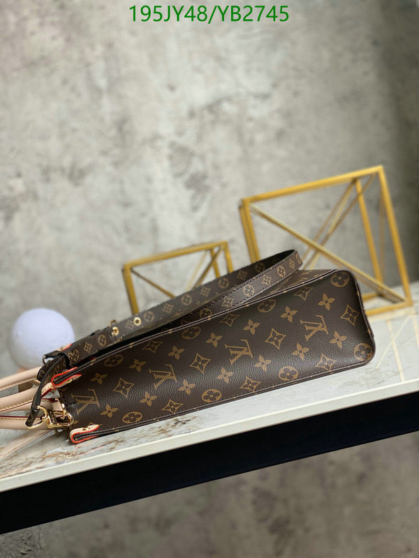 LV Bags-(Mirror)-Handbag-,Code: YB2745,$: 195USD