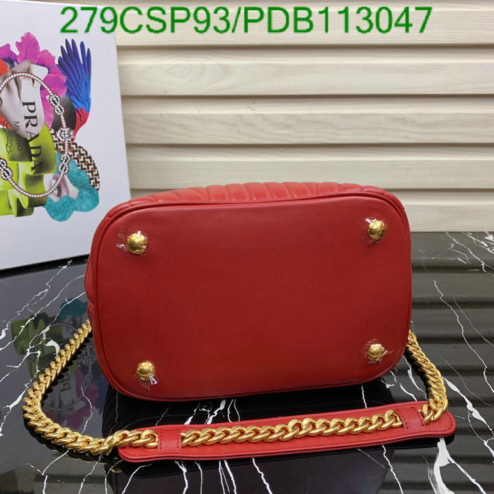 Prada Bag-(Mirror)-Handbag-,Code: PDB113047,$: 279USD