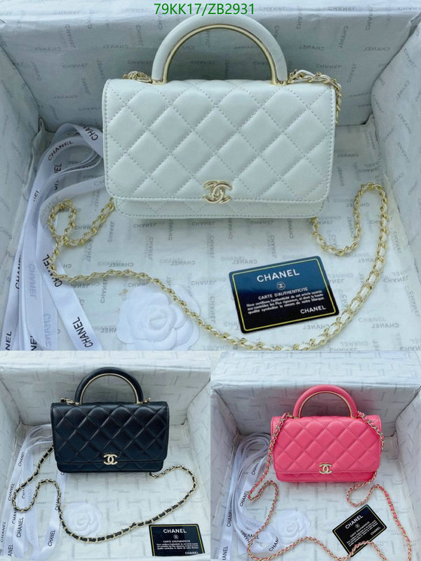 Chanel Bags ( 4A )-Diagonal-,Code: ZB2931,$: 79USD