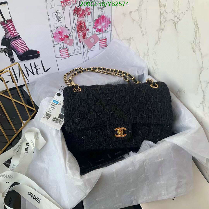 Chanel Bags -(Mirror)-Diagonal-,Code: YB2574,$: 209USD