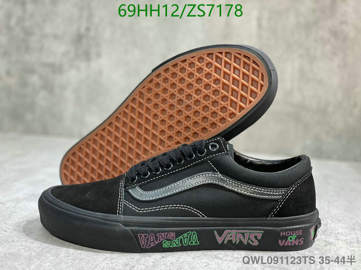 Men shoes-Vans, Code: ZS7178,$: 69USD